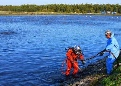 Project in a contaminated environment