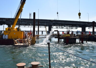 Underwater Project on the new Champlain Bridge